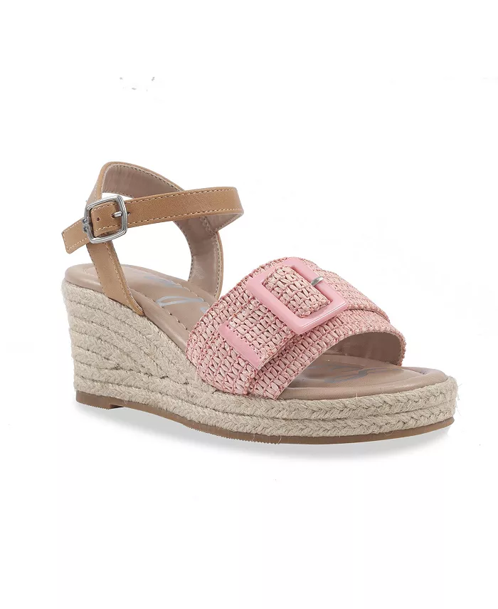 Сандалии-эспадрильи на клиновидной подошве Lucia Buckle для девочек и подростков Sam Edelman, розовый
Сандалии-эспадрильи на клиновидной подошве Lucia Buckle для девочек и подростков Sam Edelman, розовый