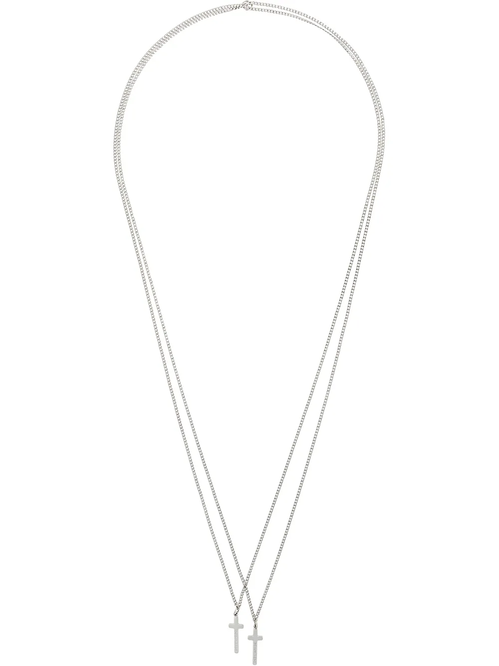 Колье с двумя крестами DSQUARED2, металлик
Колье с двумя крестами DSQUARED2, металлик