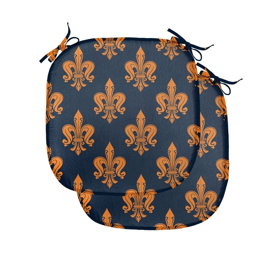 ABAKUHAUS Fleur De Lis Подушка для обеденного стула Викторианская готическая декоративная водонепроницаемая подушка с ремнями для кухонных сидений 40см x 40см Упаковка из 2 шт. Темно-синий Оранжевый
ABAKUHAUS Fleur De Lis Подушка для обеденного стула Викторианская готическая декоративная водонепроницаемая подушка с ремнями для кухонных сидений 40см x 40см Упаковка из 2 шт. Темно-синий Оранжевый