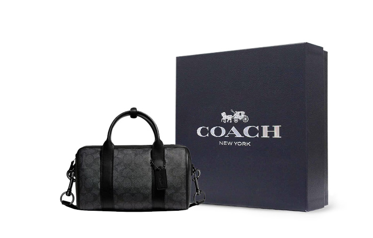 COACH Готэм искусственная кожа наплечная сумка через плечо дамская среднего размера мужская свинцово-серая 
COACH Готэм искусственная кожа наплечная сумка через плечо дамская среднего размера мужская свинцово-серая
