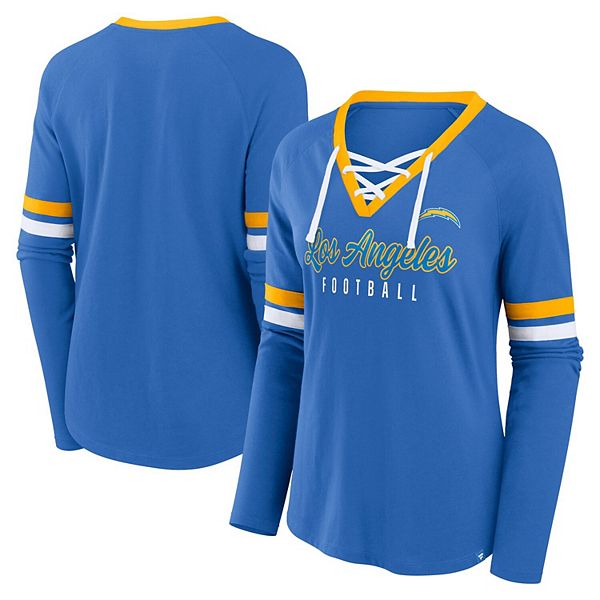 Женский топ с длинными рукавами powder blue los angeles chargers won and done Fanatics
Женский топ с длинными рукавами powder blue los angeles chargers won and done Fanatics