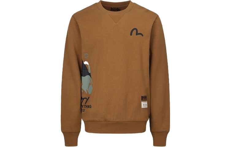 Толстовка мужская Evisu, хаки
Толстовка мужская Evisu, хаки