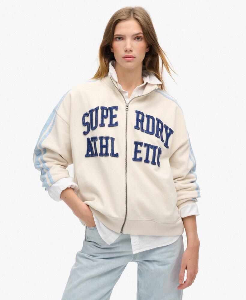 Свободная спортивная куртка с застежкой-молнией Athletic Applq от SUPERDRY
Свободная спортивная куртка с застежкой-молнией Athletic Applq от SUPERDRY