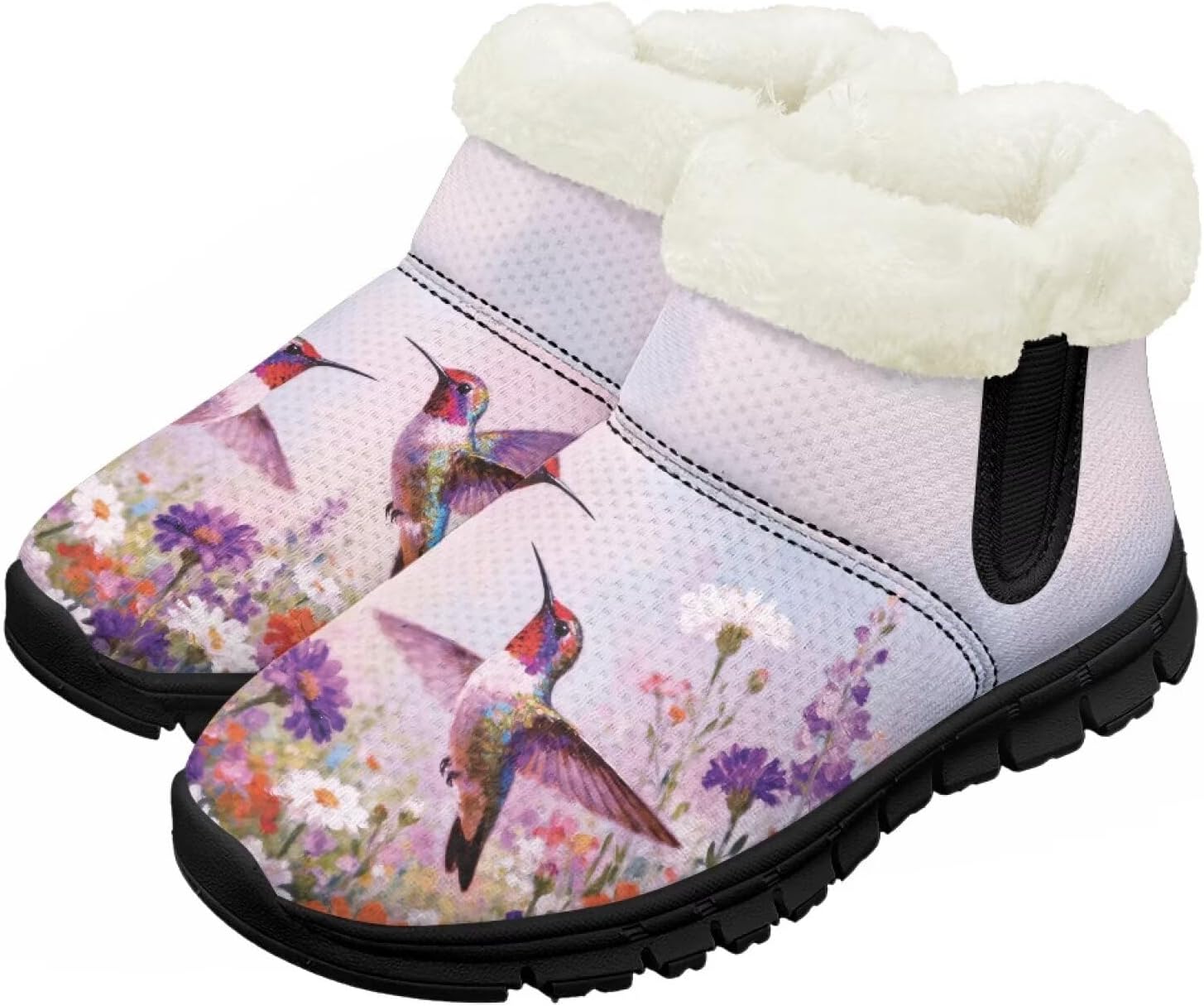Зимние детские ботинки Chririnla для мальчиков и девочек, с теплой подкладкой из искусственного меха, короткие ботильоны, противоскользящие, для малышей и детей постарше, Hummingbird Floral
Зимние детские ботинки Chririnla для мальчиков и девочек, с теплой подкладкой из искусственного меха, короткие ботильоны, противоскользящие, для малышей и детей постарше, Hummingbird Floral