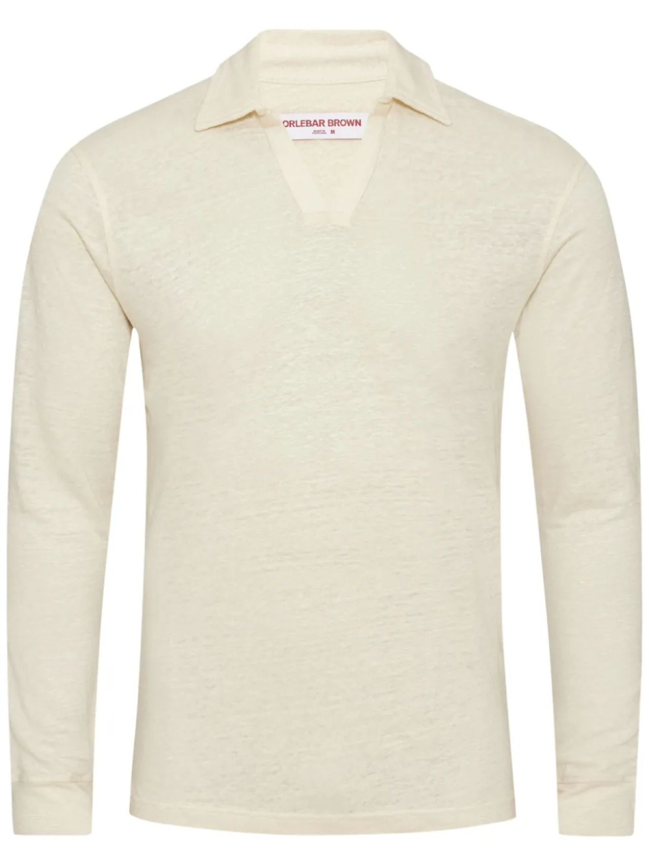 Orlebar Brown рубашка поло Felix, белый 
Orlebar Brown рубашка поло Felix, белый