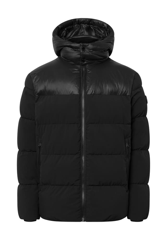 Стеганая куртка с капюшоном и карманами на молнии Joop!, черный
Стеганая куртка с капюшоном и карманами на молнии Joop!, черный