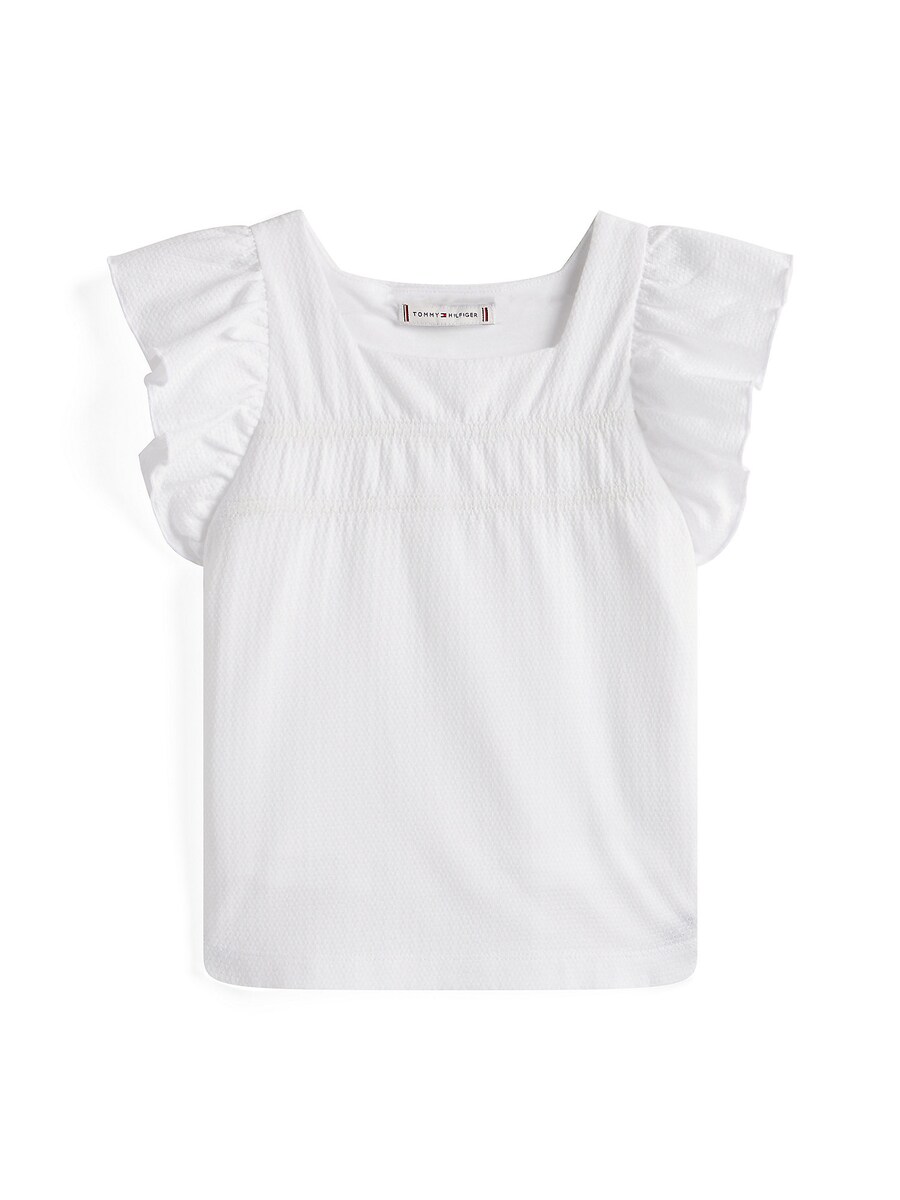Топ TOMMY HILFIGER, белый
Топ TOMMY HILFIGER, белый