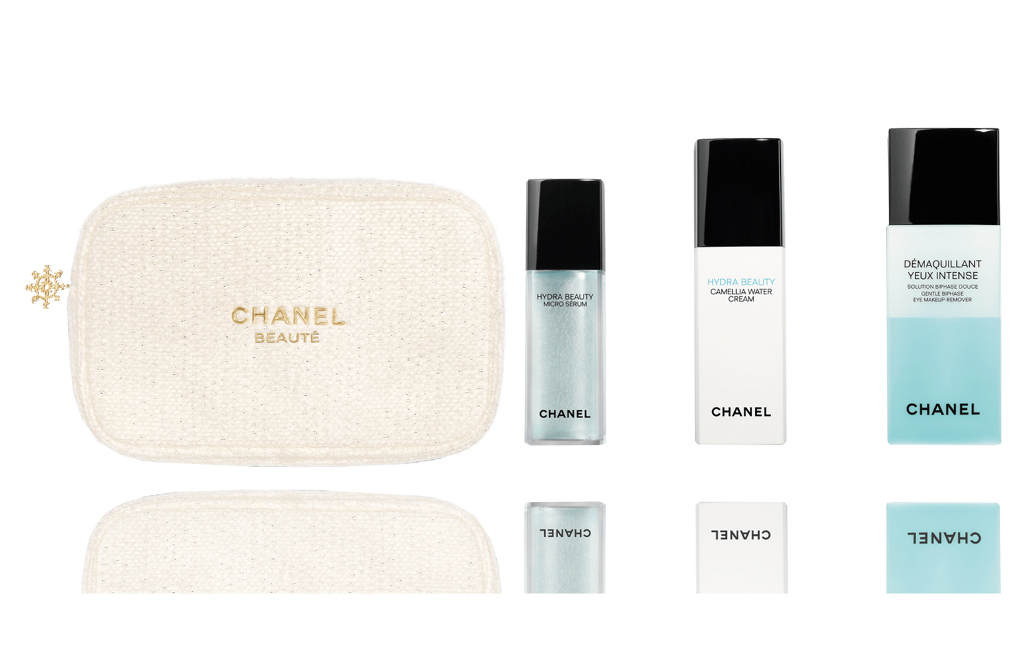 CHANEL Ограниченный набор для увлажнения кожи Camellia на Рождество 2024 лифтинг 30мл+30мл+100мл+косметичка
CHANEL Ограниченный набор для увлажнения кожи Camellia на Рождество 2024 лифтинг 30мл+30мл+100мл+косметичка