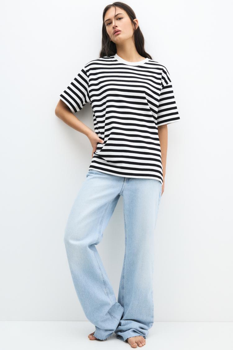 Футболка оверсайз Pull And Bear, мультиколор
Футболка оверсайз Pull And Bear, мультиколор