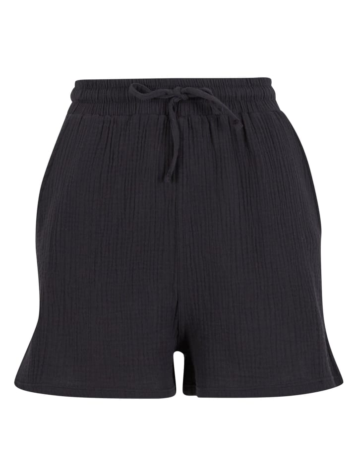 Тканевые шорты Urban Classics, черный 
Тканевые шорты Urban Classics, черный