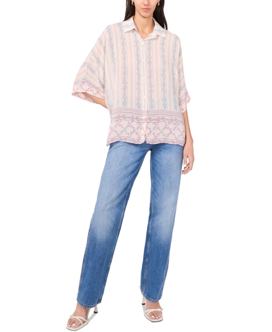 Женская блузка The River с пуговицами спереди и рукавами летучая мышь Parker, Soft Cream
Женская блузка The River с пуговицами спереди и рукавами летучая мышь Parker, Soft Cream