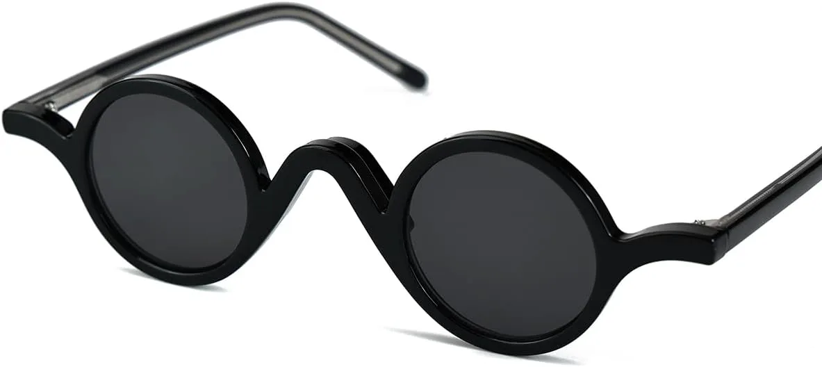 Солнцезащитные очки в маленькой круглой оправе, винтажные, унисекс, Tr90, ретро, поляризованные, с ацетатными дужками, в корейском стиле weiyuchen, Black
Солнцезащитные очки в маленькой круглой оправе, винтажные, унисекс, Tr90, ретро, поляризованные, с ацетатными дужками, в корейском стиле weiyuchen, Black