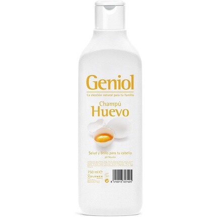 Яичный шампунь 750мл, Geniol
Яичный шампунь 750мл, Geniol