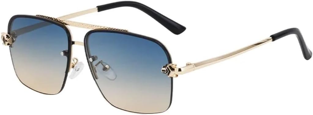 Солнцезащитные очки для мужчин и женщин - защита UV400 - металлические петли, большая оправа, градиентные линзы, для занятий спортом на открытом воздухе и вождения LXLHWN, Ttyj340-6
Солнцезащитные очки для мужчин и женщин - защита UV400 - металлические петли, большая оправа, градиентные линзы, для занятий спортом на открытом воздухе и вождения LXLHWN, Ttyj340-6