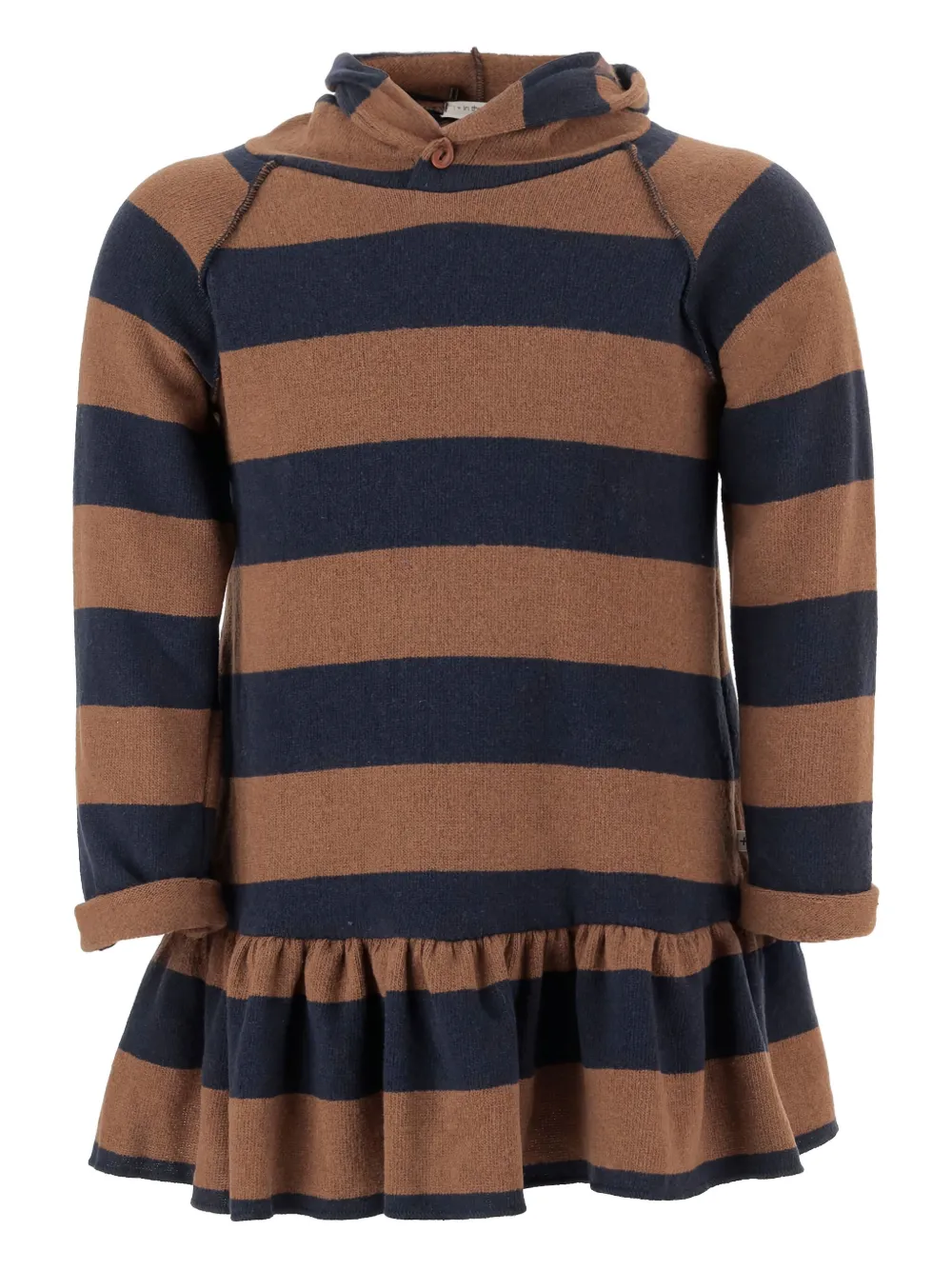 Платье в полоску с капюшоном 1 + In The Family, коричневый
Платье в полоску с капюшоном 1 + In The Family, коричневый