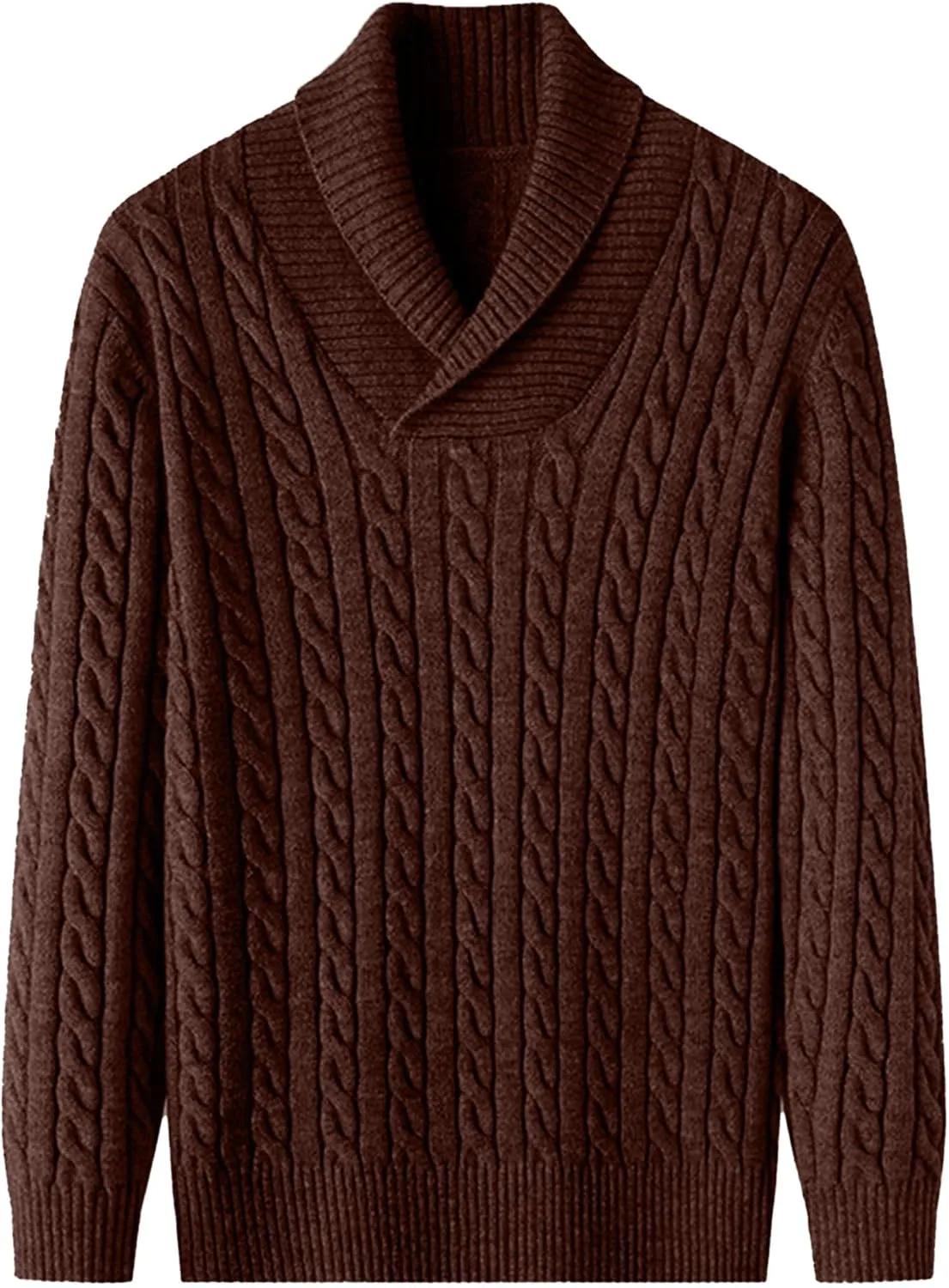 Мужской свитер с шалью Slim Fit Casual Button Cable Knit DGHM-JLMY
Мужской свитер с шалью Slim Fit Casual Button Cable Knit DGHM-JLMY