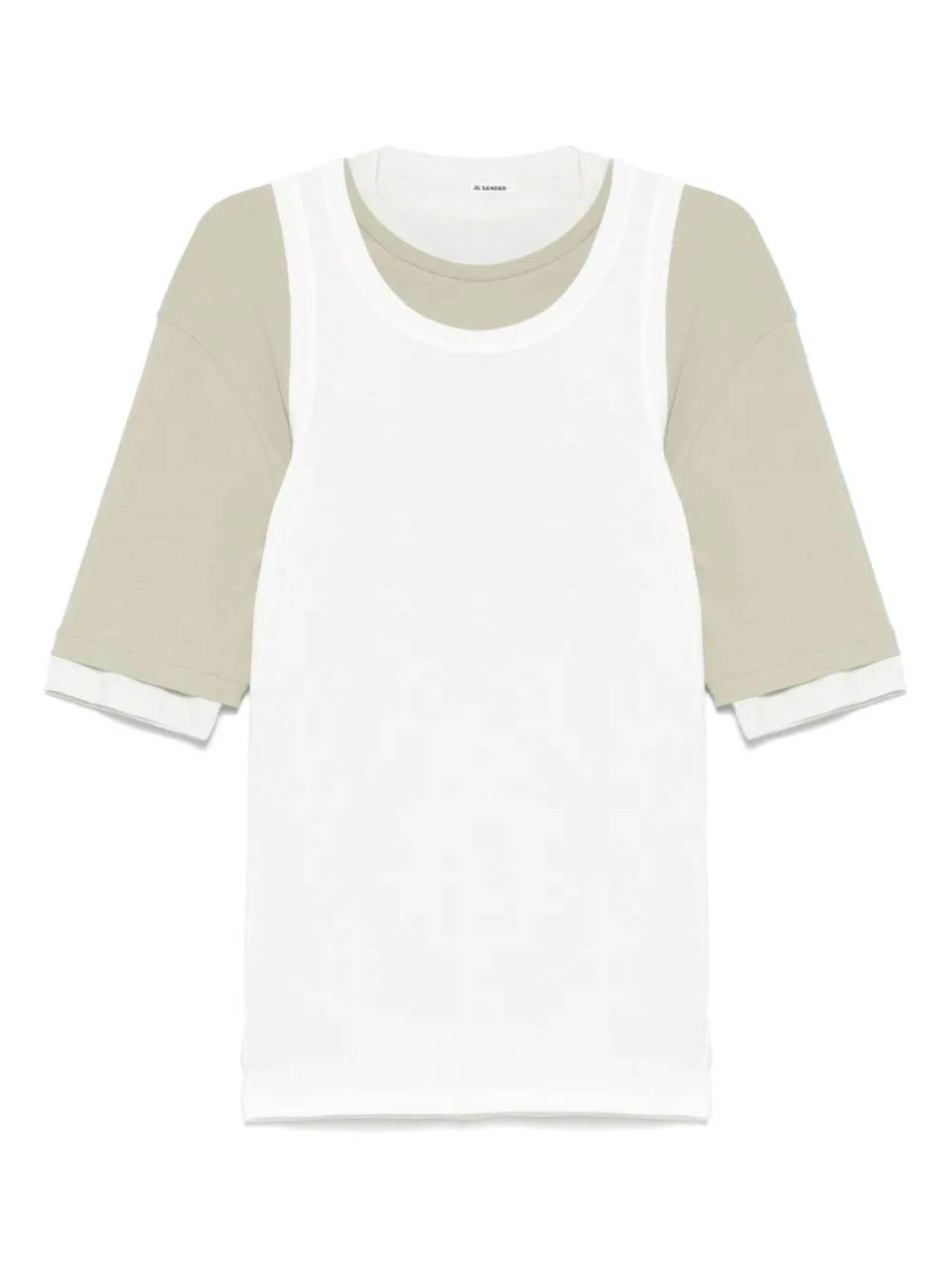 JIL SANDER+ комплект из футболки и топа, нейтральный
JIL SANDER+ комплект из футболки и топа, нейтральный
