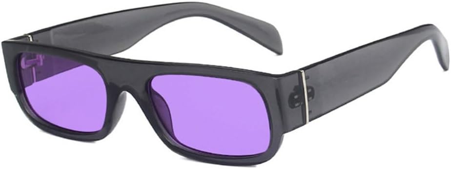 Женские солнцезащитные очки LVTFCO в стиле ретро, маленькие прямоугольные, модные, фиолетовые, с защитой от УФ-излучения UV400, трендовые мужские солнцезащитные очки, Gray Purple
Женские солнцезащитные очки LVTFCO в стиле ретро, маленькие прямоугольные, модные, фиолетовые, с защитой от УФ-излучения UV400, трендовые мужские солнцезащитные очки, Gray Purple