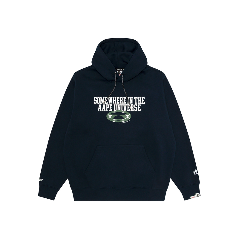 Bathing APE худи с логотипом Moonface Aape, синий
Bathing APE худи с логотипом Moonface Aape, синий