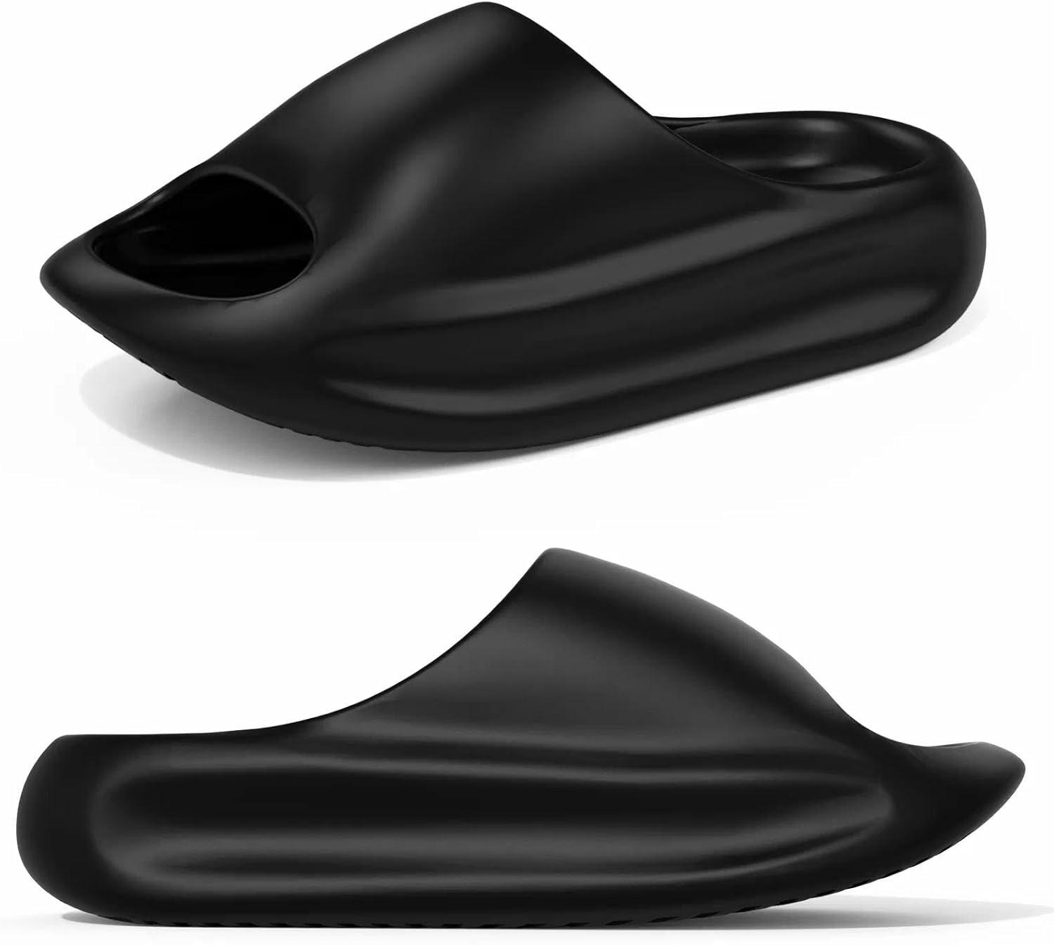 Шлепанцы Cloud Slides для мужчин и женщин, ультрамягкие сандалии с толстой нескользящей подошвой, удобные домашние и уличные тапочки для душа и бассейна Yassia, черный
Шлепанцы Cloud Slides для мужчин и женщин, ультрамягкие сандалии с толстой нескользящей подошвой, удобные домашние и уличные тапочки для душа и бассейна Yassia, черный