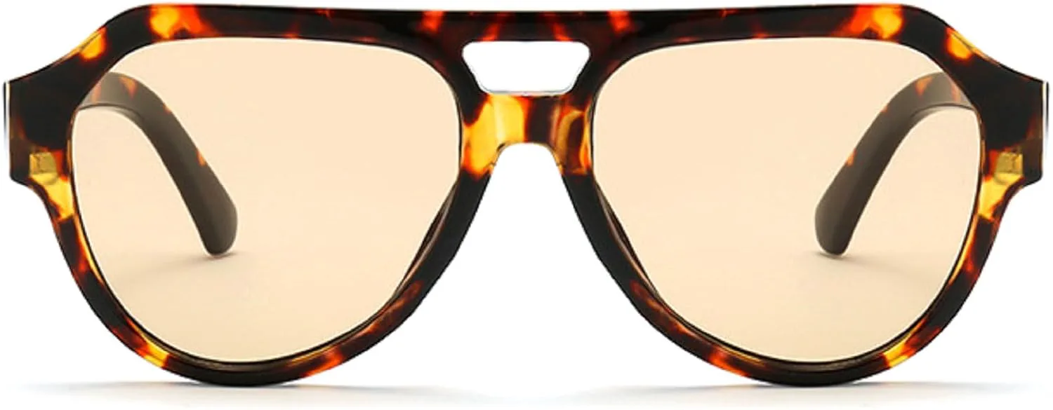 Ретро-солнцезащитные очки-пилот для женщин и мужчин, большие солнцезащитные очки в стиле 70-х, винтажные модные солнцезащитные очки с двойной перемычкой mincl, C5
Ретро-солнцезащитные очки-пилот для женщин и мужчин, большие солнцезащитные очки в стиле 70-х, винтажные модные солнцезащитные очки с двойной перемычкой mincl, C5