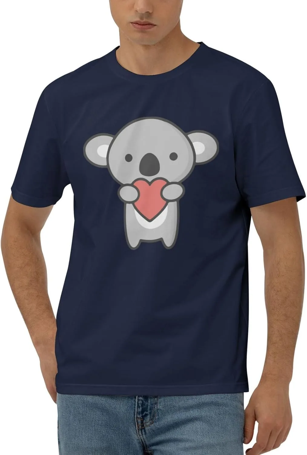 Футболка мужская Cute Koalas with Heart, черная, короткий рукав JYEXSEIZ
Футболка мужская Cute Koalas with Heart, черная, короткий рукав JYEXSEIZ