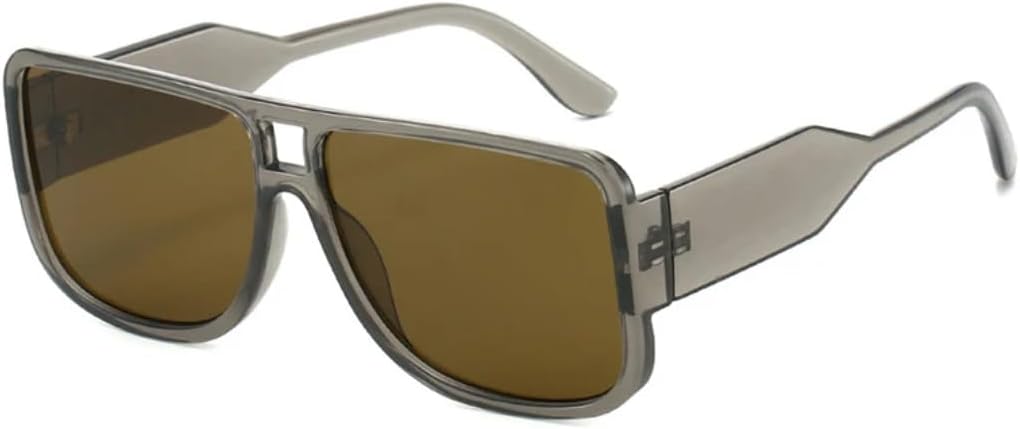 Модные солнцезащитные очки большого размера с двойной перемычкой для женщин, модные градиентные очки UV400 для мужчин, панк-стиль, трендовые UV400 TVTBBVV, Cleargray-brown
Модные солнцезащитные очки большого размера с двойной перемычкой для женщин, модные градиентные очки UV400 для мужчин, панк-стиль, трендовые UV400 TVTBBVV, Cleargray-brown