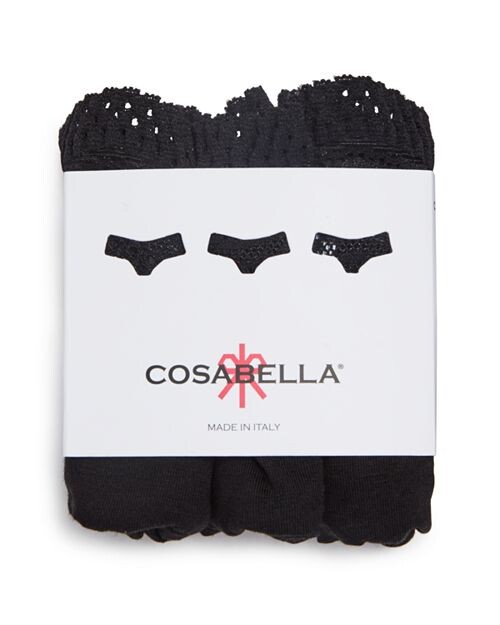 Стринги Dolce, набор из 3 шт. Cosabella, цвет Black
Стринги Dolce, набор из 3 шт. Cosabella, цвет Black