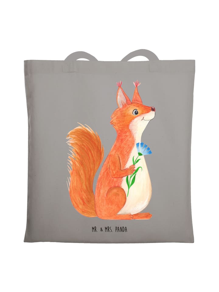 Mr. & Mrs. Panda Холщовая сумка с рисунком белки и цветов, без надписи, светло-серого цвета
Mr. & Mrs. Panda Холщовая сумка с рисунком белки и цветов, без надписи, светло-серого цвета