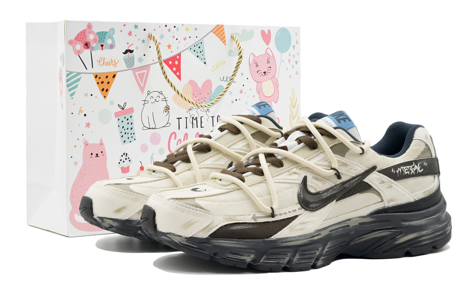 Nike Initiator Cushioning, износостойкие кроссовки Low top Unisex Khaki
Nike Initiator Cushioning, износостойкие кроссовки Low top Unisex Khaki