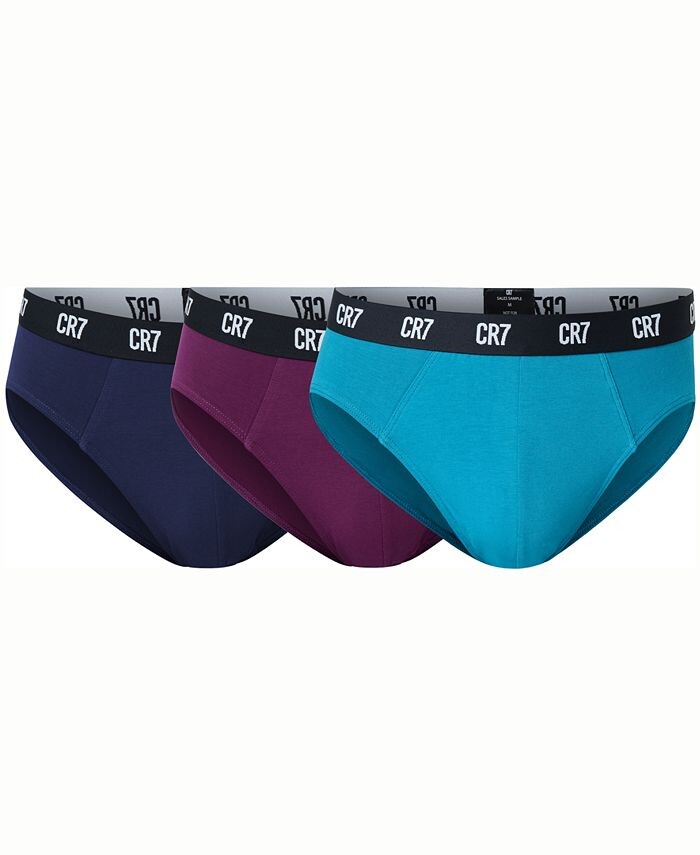 Мужские трусы из смесового хлопка, упаковка из 3 шт. CR7, цвет Dark Blue, Light Blue, Merlot
Мужские трусы из смесового хлопка, упаковка из 3 шт. CR7, цвет Dark Blue, Light Blue, Merlot
