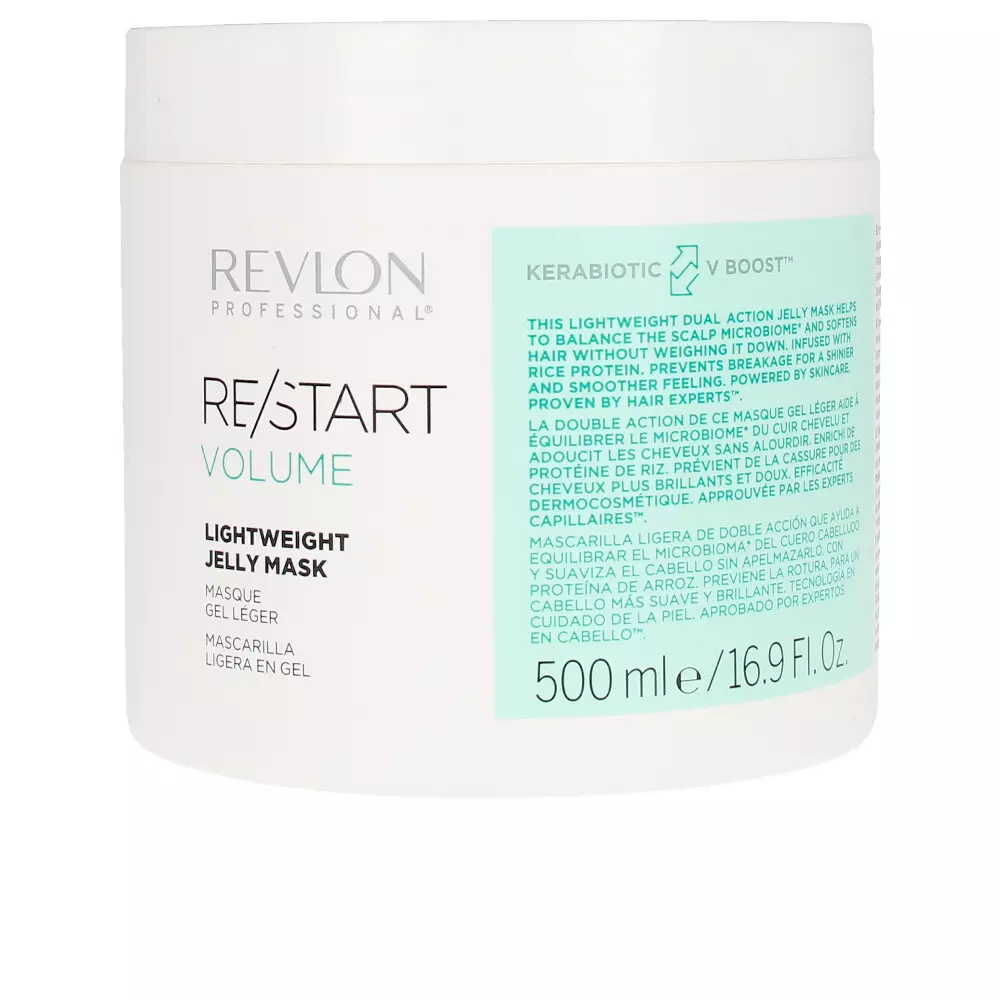 Маска для волос re-start volume jelly mask Revlon, 500 мл.
Маска для волос re-start volume jelly mask Revlon, 500 мл.
