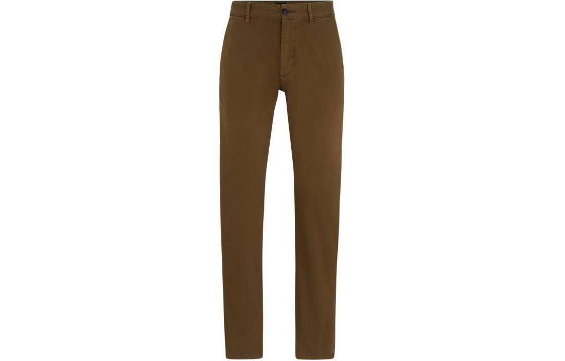 Свободные чинос из стрейч-хлопкового сатина Повседневные брюки Мужские Коричневый HUGO BOSS
Свободные чинос из стрейч-хлопкового сатина Повседневные брюки Мужские Коричневый HUGO BOSS