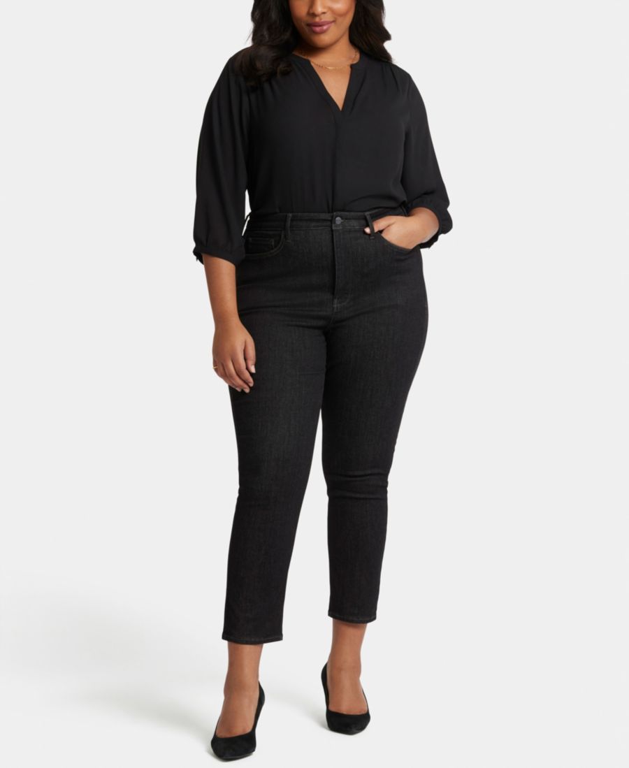 Джинсы-корректор формы Plus Size Curve Shaper Sheri Slim Ankle Jeans NYDJ, Gardenranch
Джинсы-корректор формы Plus Size Curve Shaper Sheri Slim Ankle Jeans NYDJ, Gardenranch