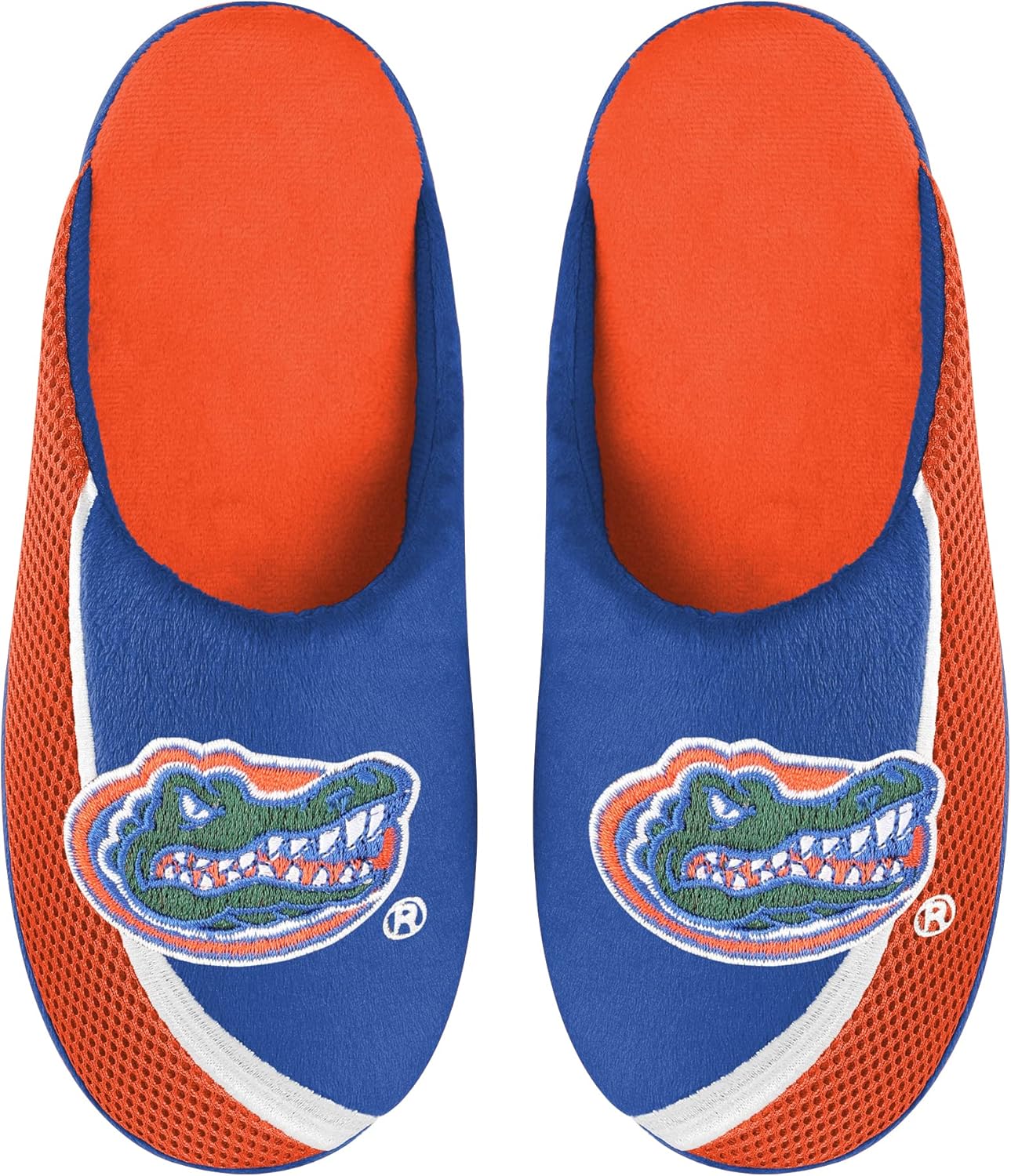 Мужские тапочки FOCO NCAA 2022 с большим логотипом и цветной окантовкой, Florida Gators
Мужские тапочки FOCO NCAA 2022 с большим логотипом и цветной окантовкой, Florida Gators
