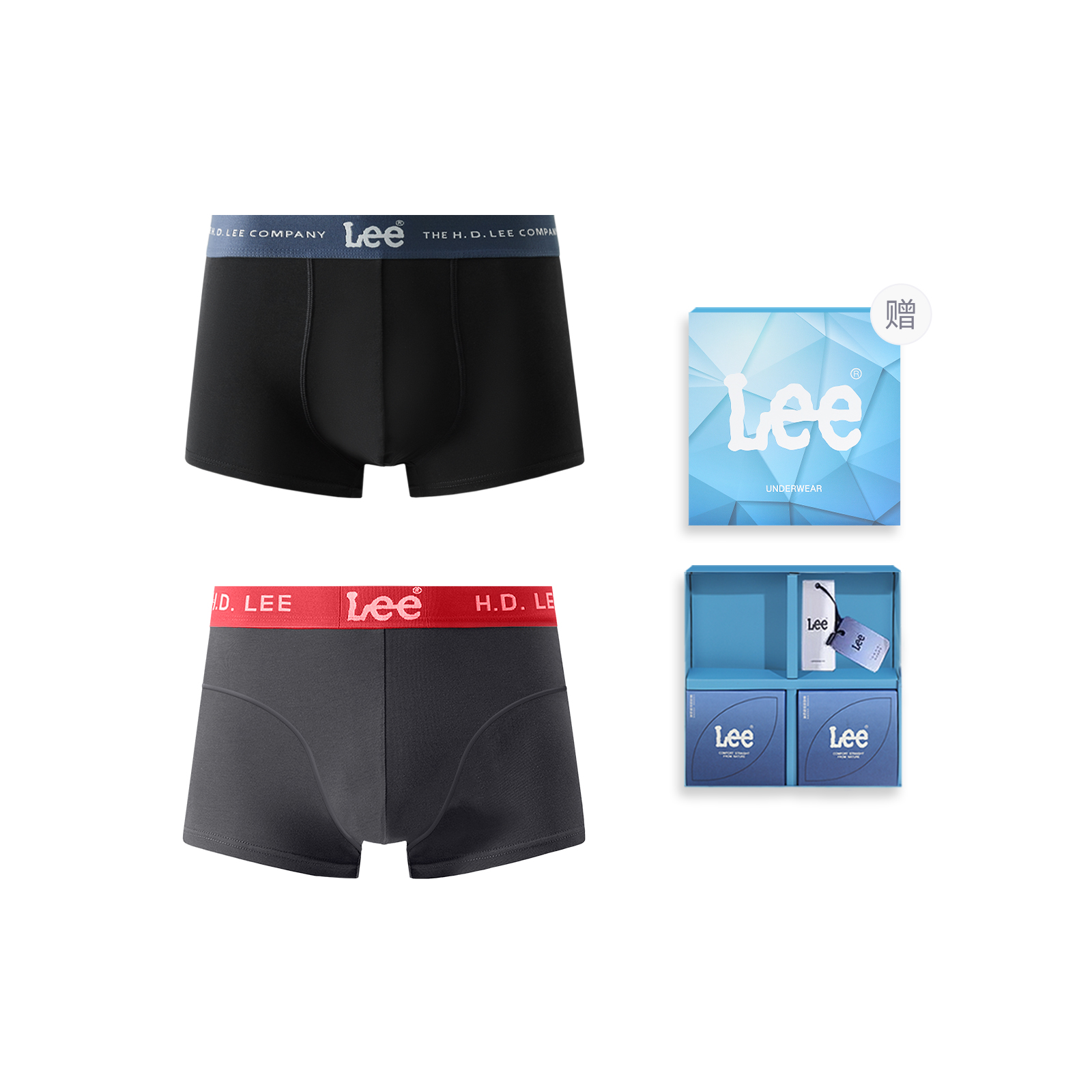 Lee Подарочный набор мужского белья Brilliant, 2 шт
Lee Подарочный набор мужского белья Brilliant, 2 шт