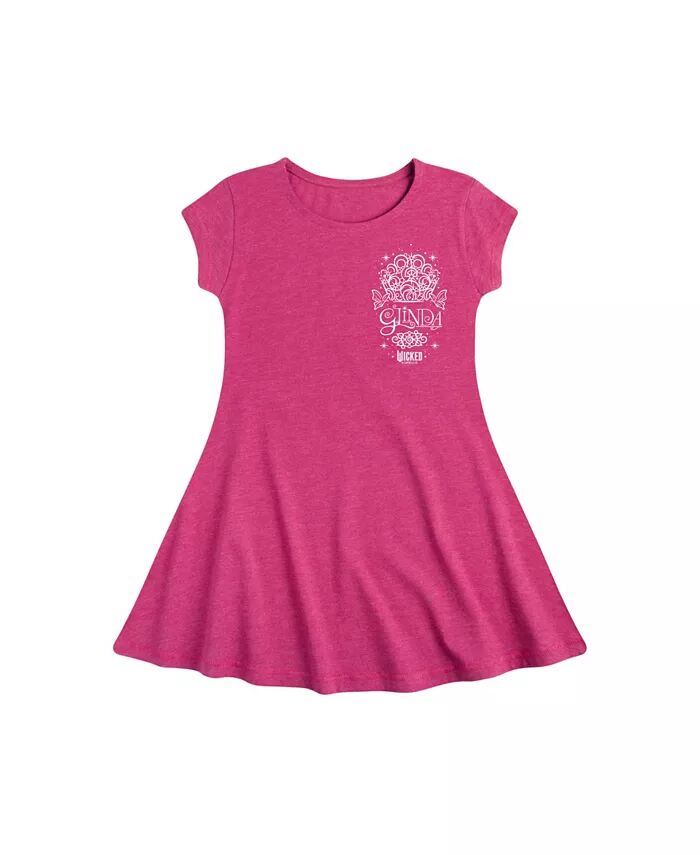 Платье Glinda с рисунком и рукавами-крылышками для маленьких девочек Wicked, розовый
Платье Glinda с рисунком и рукавами-крылышками для маленьких девочек Wicked, розовый