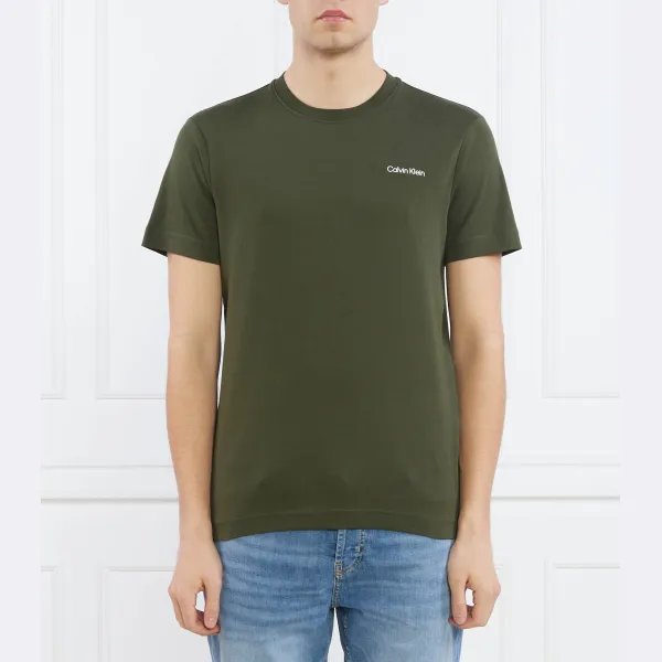 Облегающая футболка Calvin Klein, зеленый
Облегающая футболка Calvin Klein, зеленый