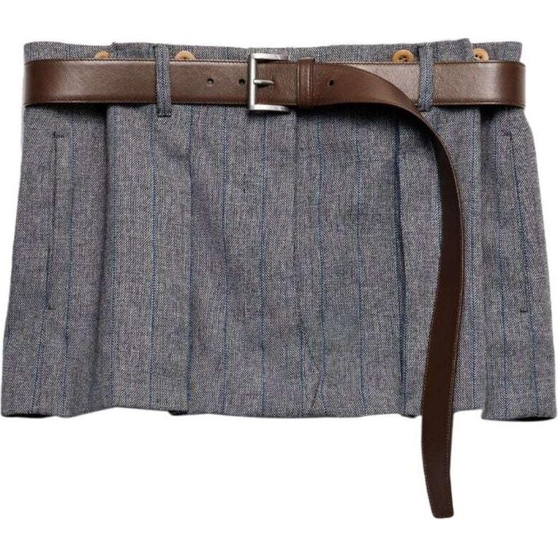 Юбка повседневная женская серая Prada
Юбка повседневная женская серая Prada