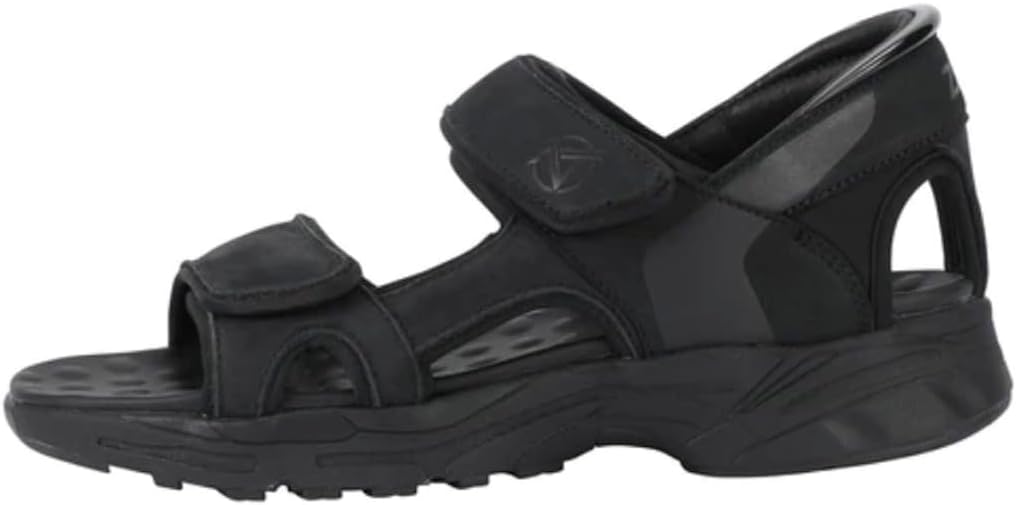 Кожаные сандалии-сланцы ZEBA для мужчин - оставайтесь в безопасности и комфорте с противоскользящими массажными мужскими сланцами, Pitch Black
Кожаные сандалии-сланцы ZEBA для мужчин - оставайтесь в безопасности и комфорте с противоскользящими массажными мужскими сланцами, Pitch Black