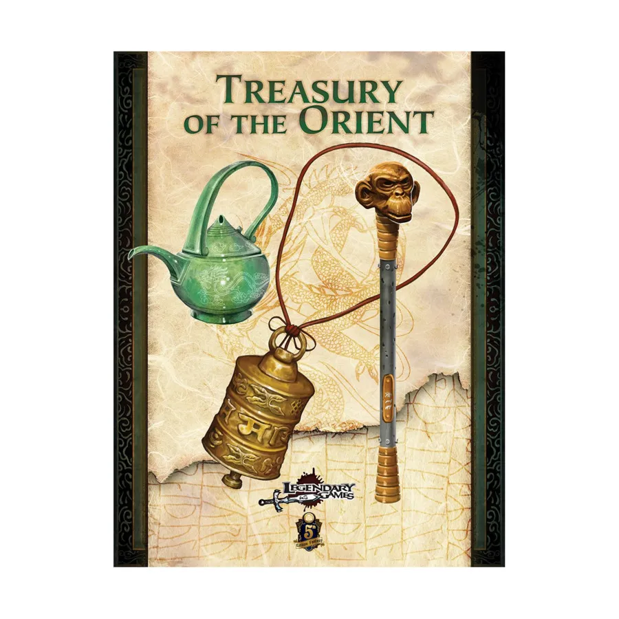 Treasury of the Orient (5E), Dungeons & Dragons (5th Edition) - Rulebooks, Sourcebooks & Supplements (Legendary Games), мягкая обложка
Treasury of the Orient (5E), Dungeons & Dragons (5th Edition) - Rulebooks, Sourcebooks & Supplements (Legendary Games), мягкая обложка
