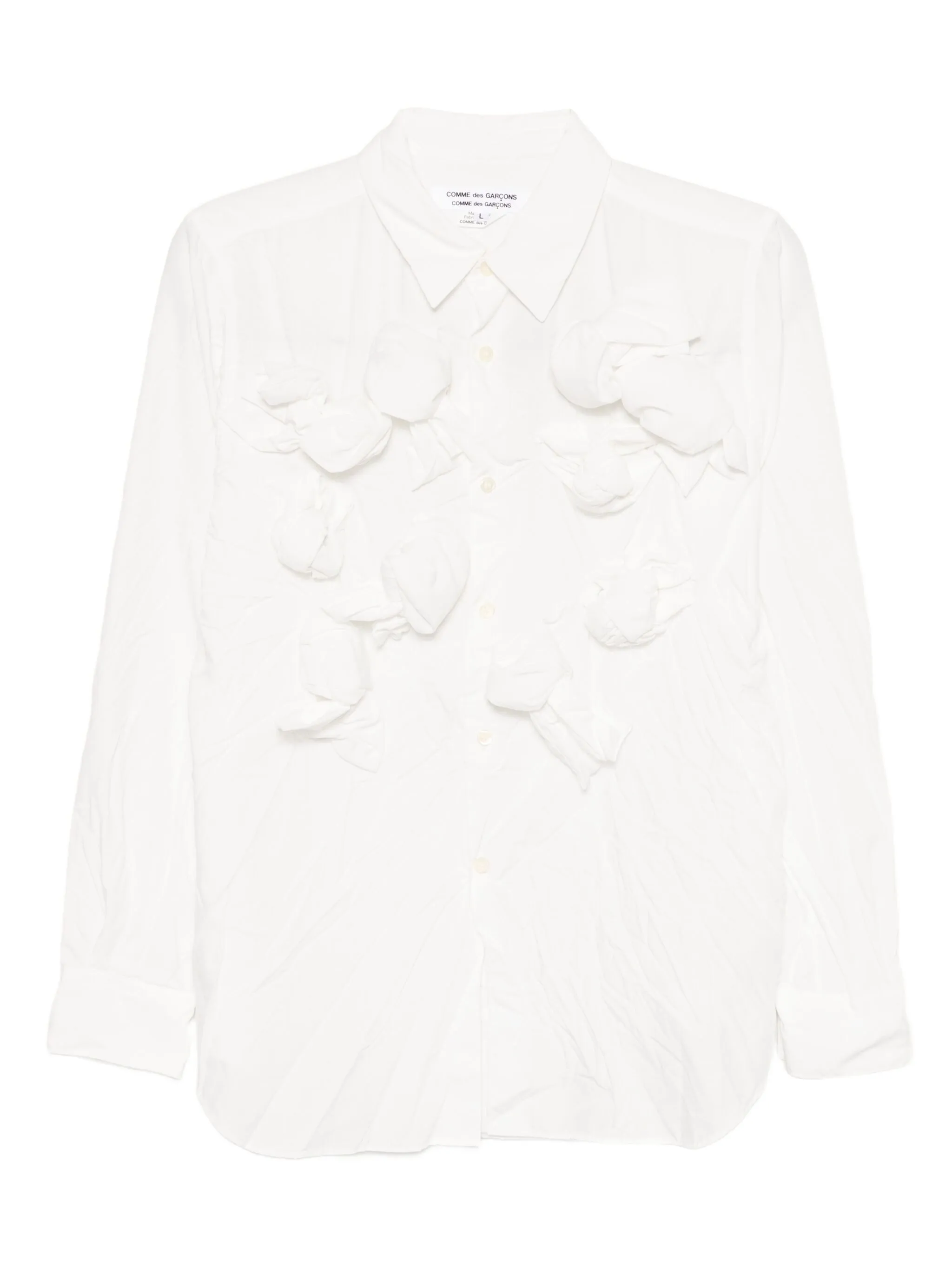 Блузка с завязками Comme Des Garçons Comme Des Garçons, белый
Блузка с завязками Comme Des Garçons Comme Des Garçons, белый