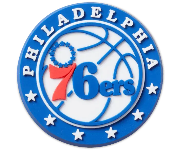 Джиббитсы NBA Philadelphia 76ers Crocs
Джиббитсы NBA Philadelphia 76ers Crocs