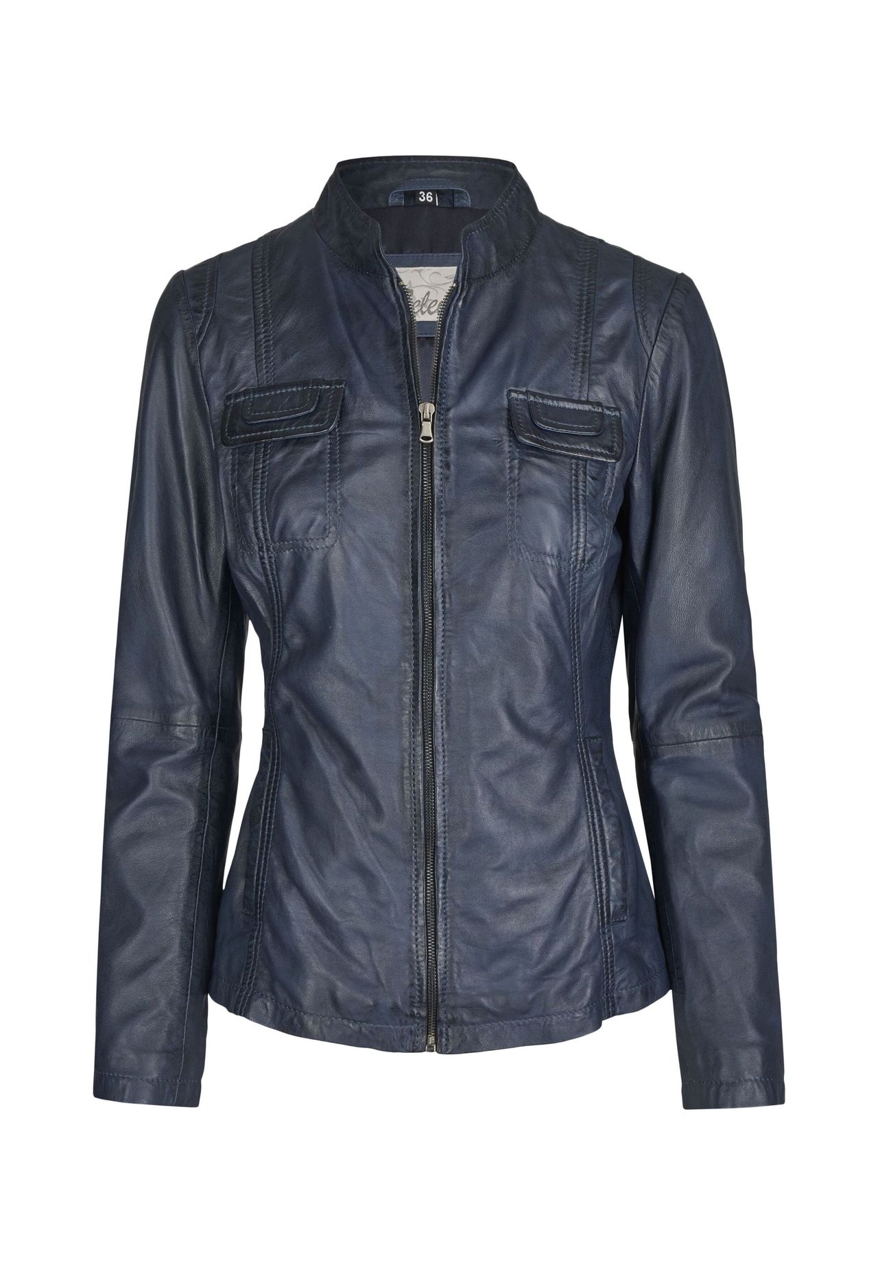 Кожаная куртка СЕФЕЛИДА 7eleven, темно-синий
Кожаная куртка СЕФЕЛИДА 7eleven, темно-синий