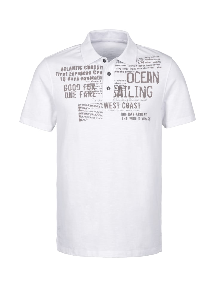 белая рубашка поло John Devin
белая рубашка поло John Devin