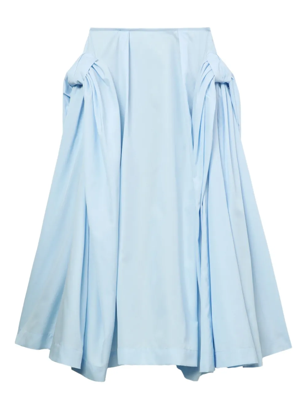 Плиссированная юбка миди со вставками Simone Rocha, синий
Плиссированная юбка миди со вставками Simone Rocha, синий