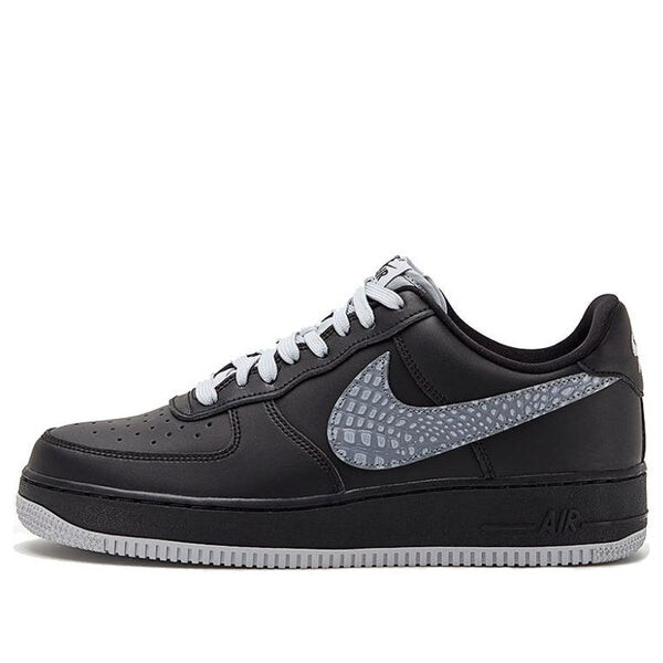 Кроссовки air force 1 низкие Nike, черный 
Кроссовки air force 1 низкие Nike, черный