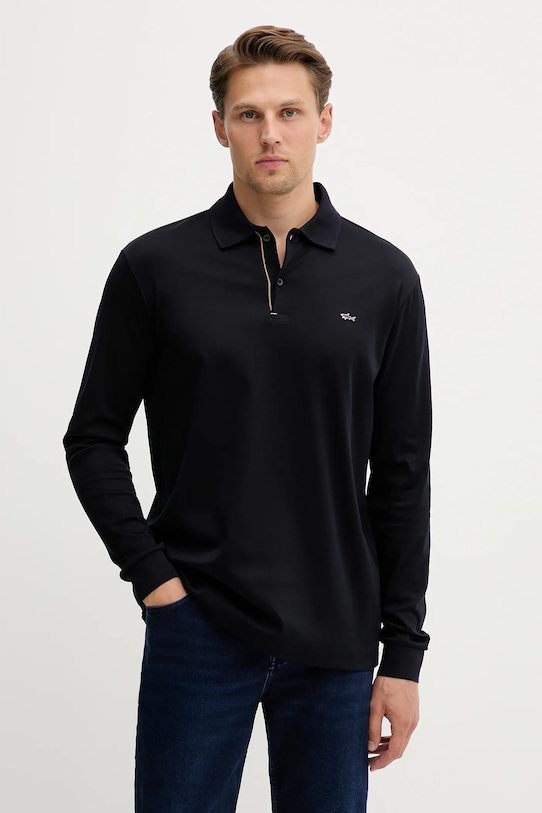 Лонгслив хлопковый трикотаж Paul&Shark, темно-синий
Лонгслив хлопковый трикотаж Paul&Shark, темно-синий