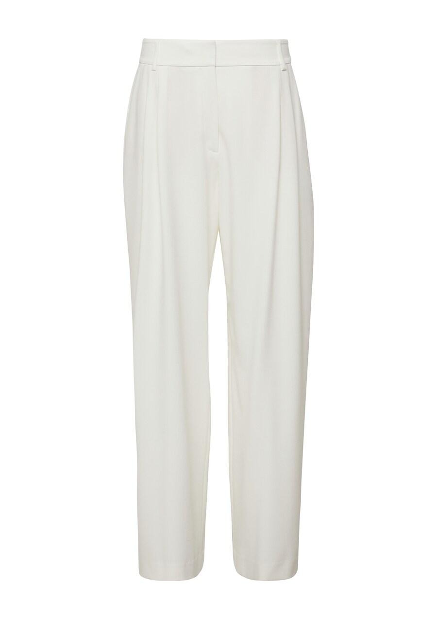 Свободные брюки со складками спереди s.Oliver BLACK LABEL, экрю
Свободные брюки со складками спереди s.Oliver BLACK LABEL, экрю