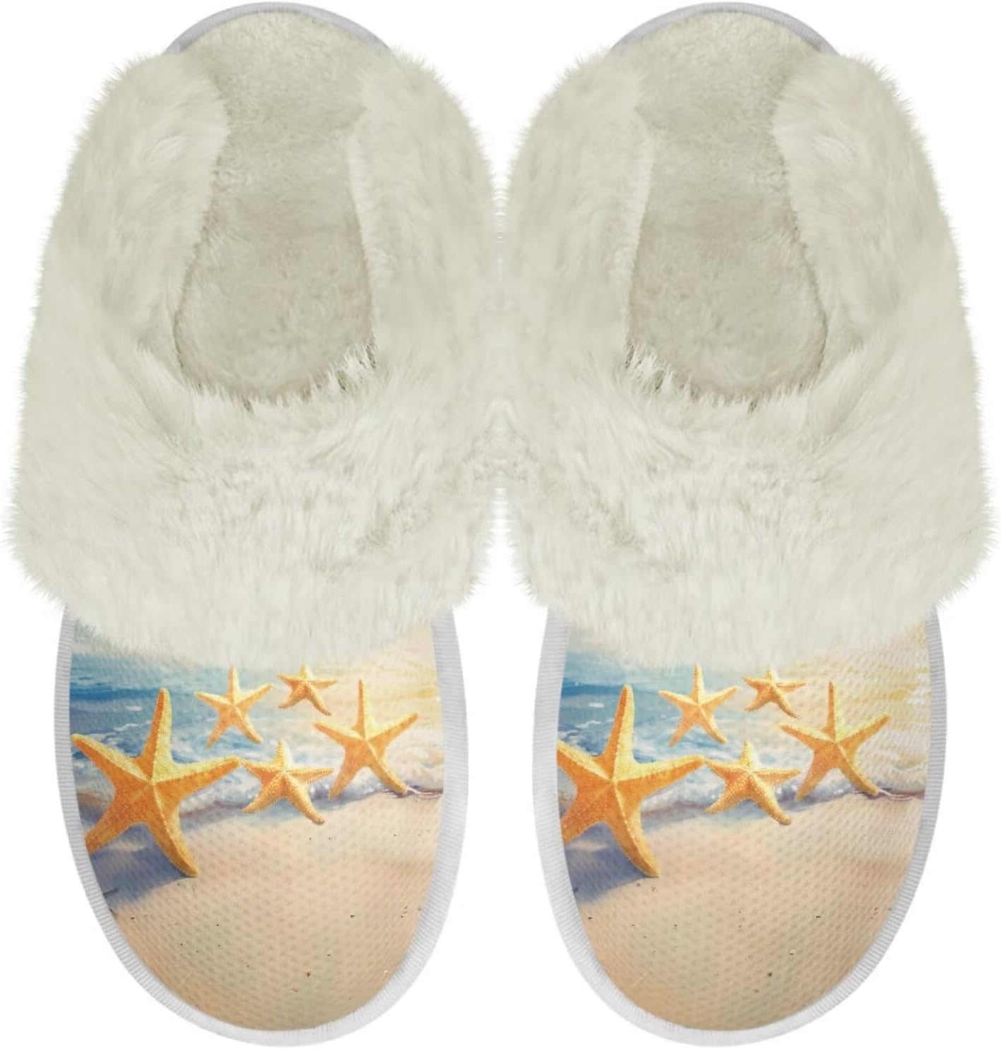 Женские и мужские тапочки с мехом, легкие домашние тапочки с противоскользящей подошвой, повседневная обувь для дома Chririnla, Tropical Beach Starfish
Женские и мужские тапочки с мехом, легкие домашние тапочки с противоскользящей подошвой, повседневная обувь для дома Chririnla, Tropical Beach Starfish